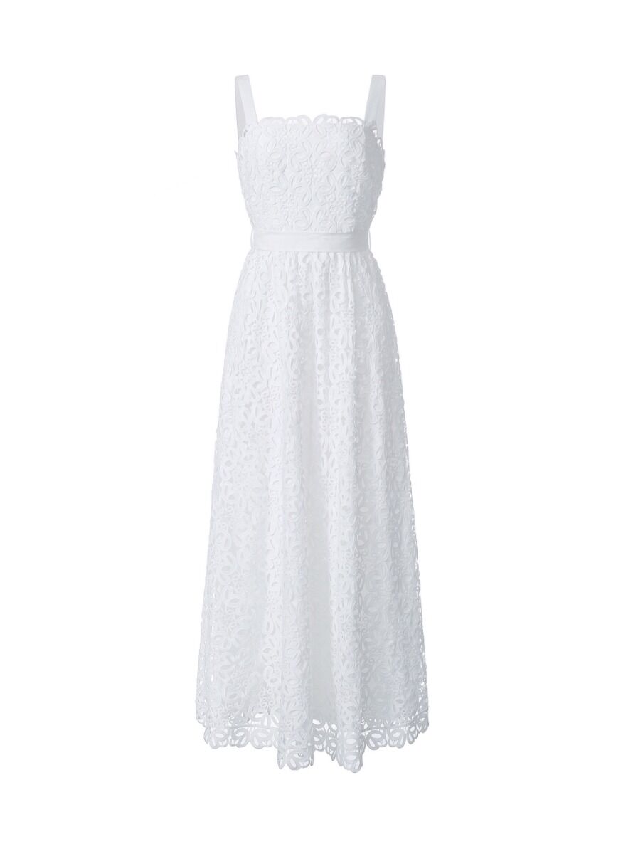 lace sleeveless dress