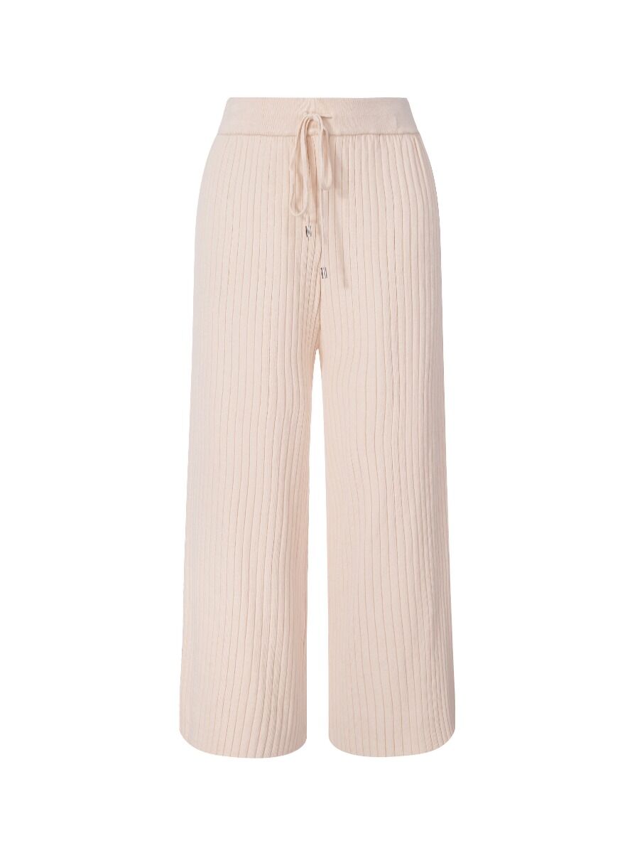 Ribbed knit pants