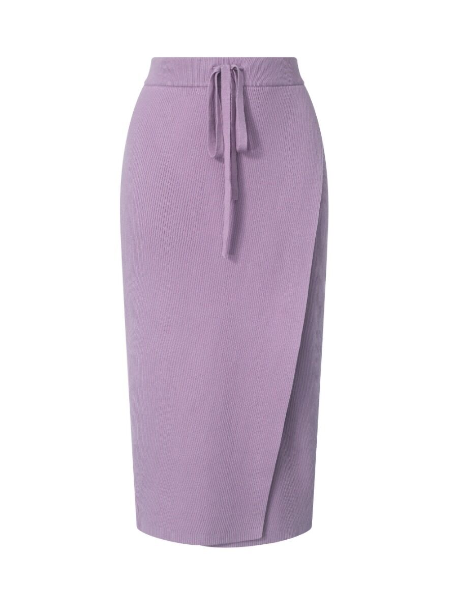 bundled midi skirt