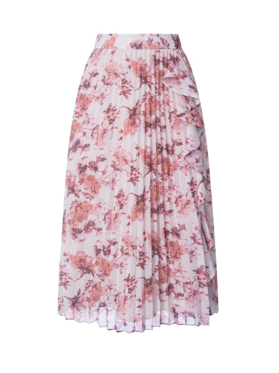 Highwaist Floral Skirt