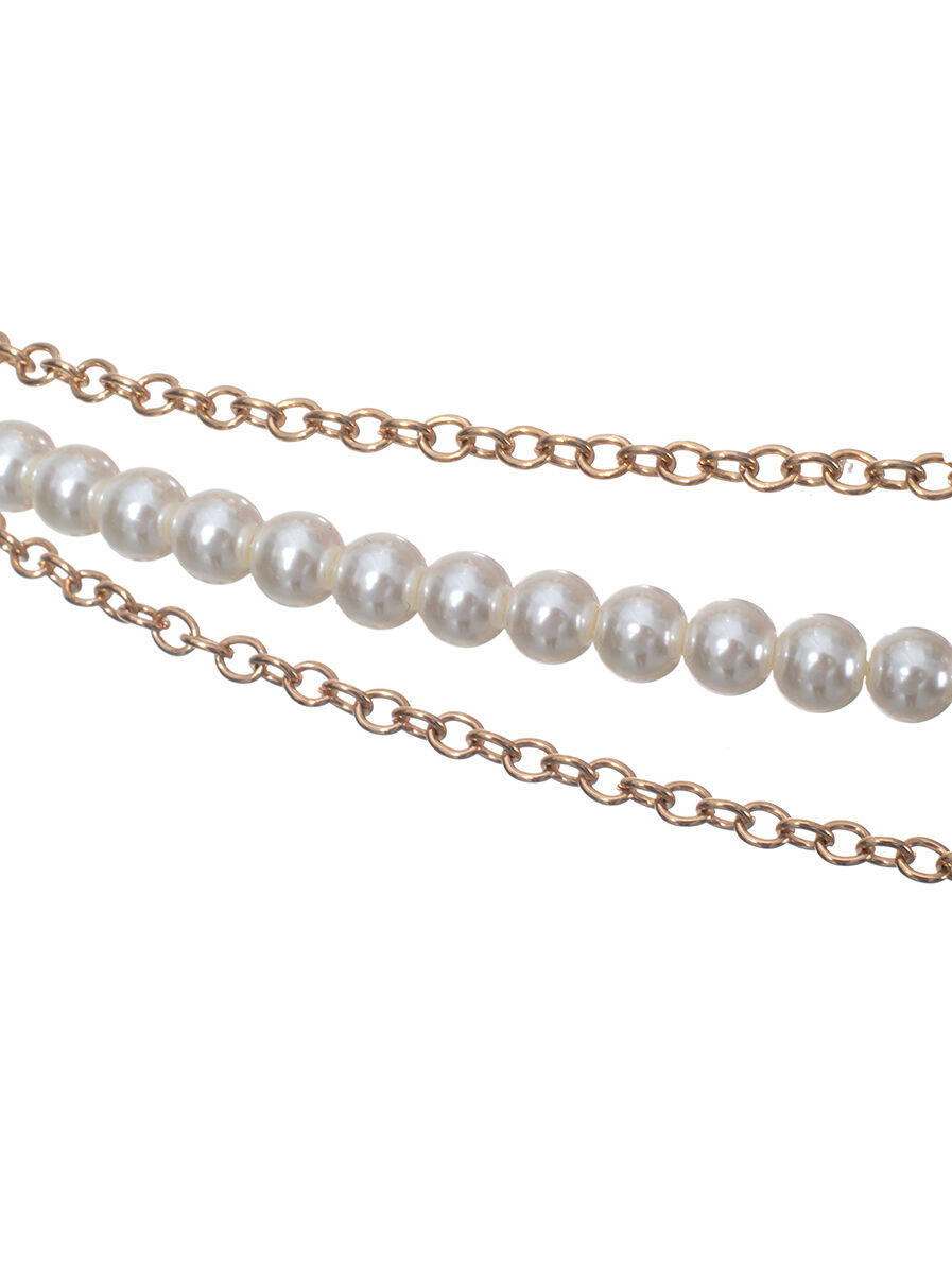 pearl embellishment belt