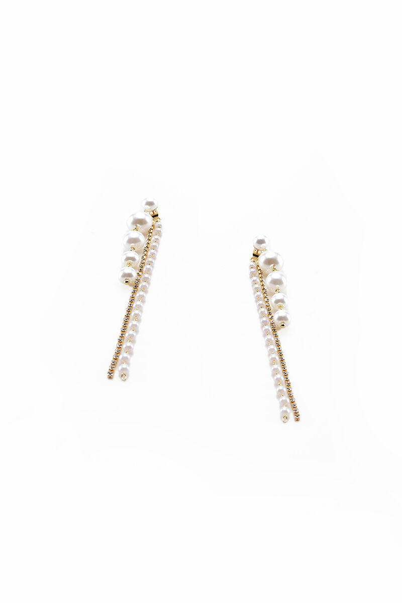 pearl dropped earrings