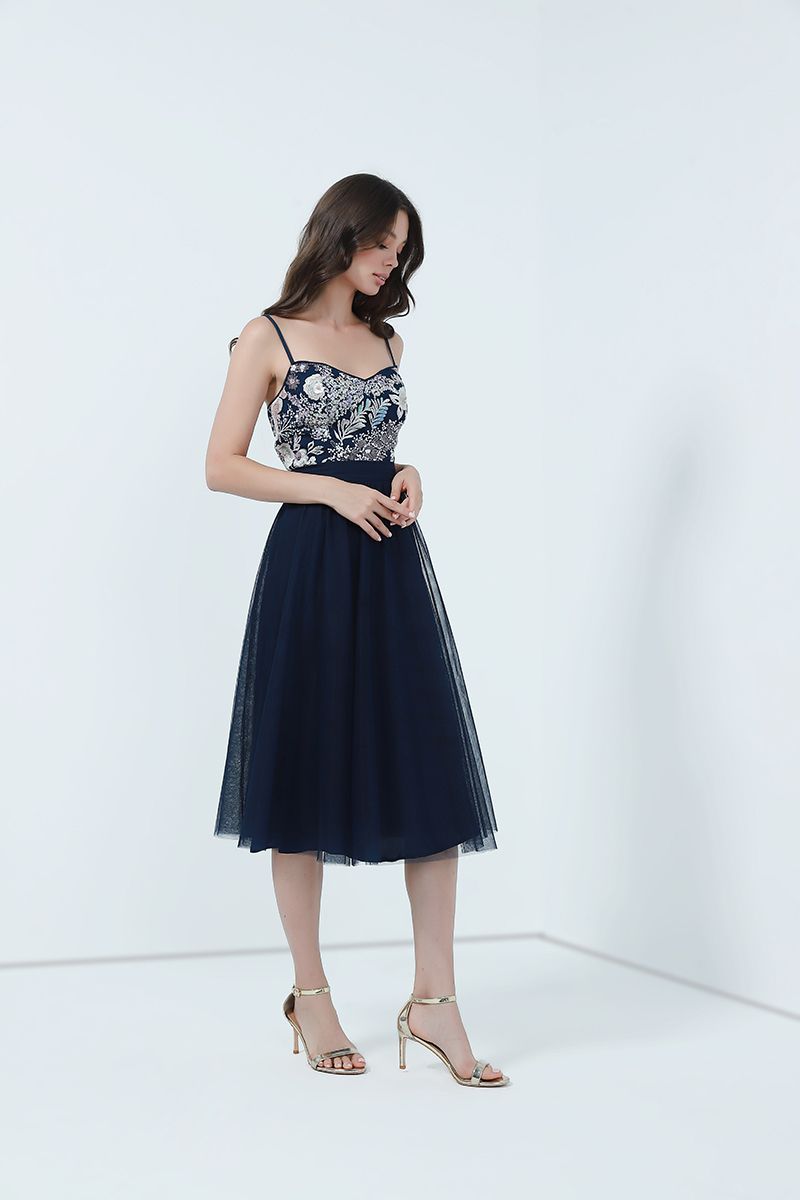 Tulle A-line skirt