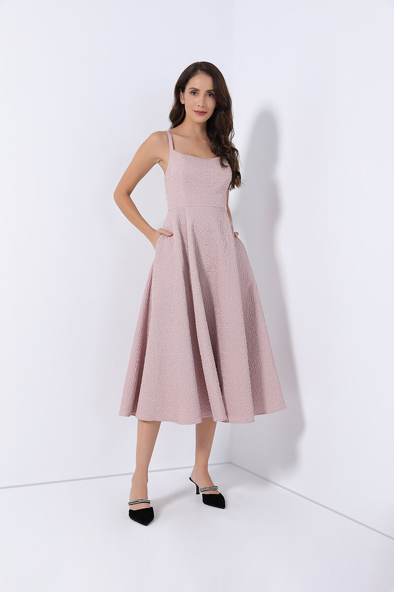 A-line bubble dress