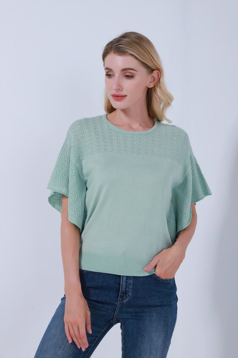 Ruffle Sleeves Top