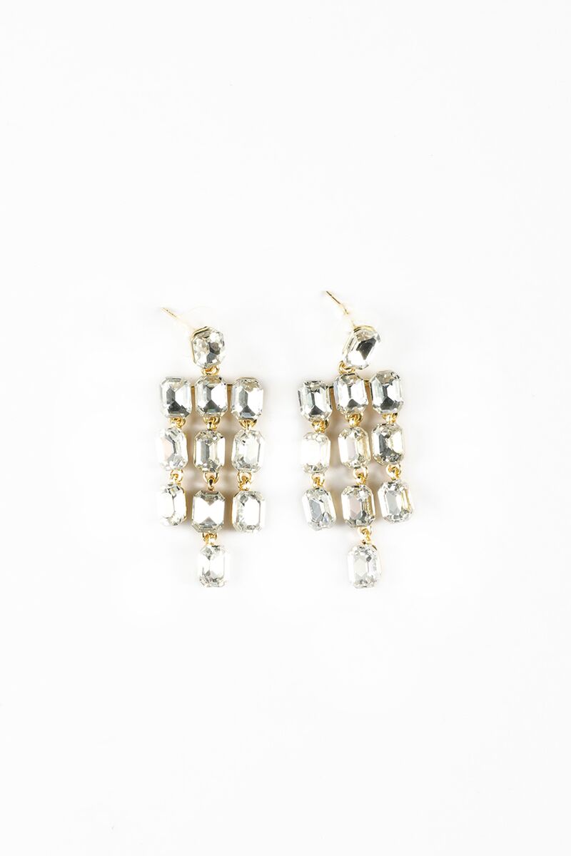 crystal drop earrings